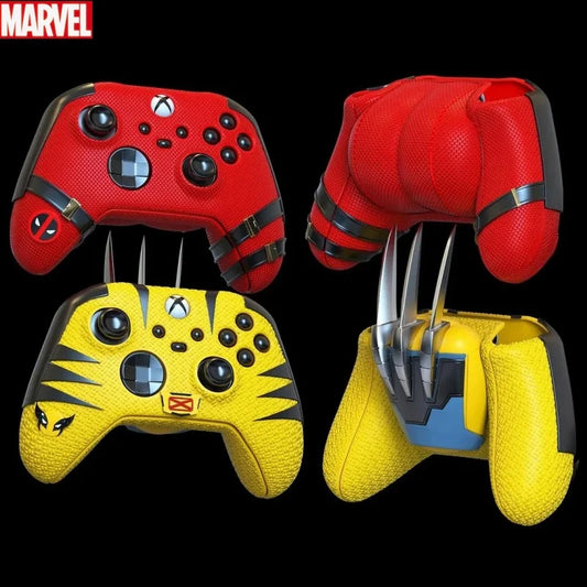 Anime Deadpool Game Controller Cover Wolverine Hard Shell Handle Sleeve Fit For Xbox Periphery Boys Birthday Gift Movie Prop